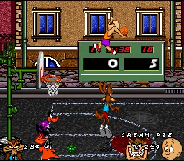 Looney Tunes B-Ball (USA) screen shot game playing